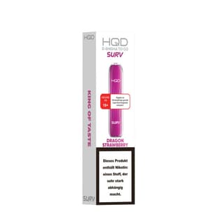 HQD Surv 18mg/ml - Dragon Strawberry