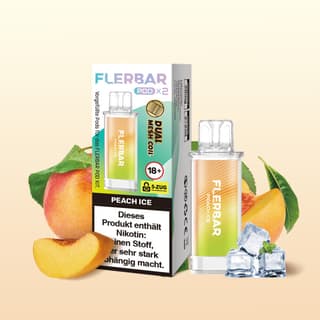Flerbar Pod - Peach Ice (2er Pack)