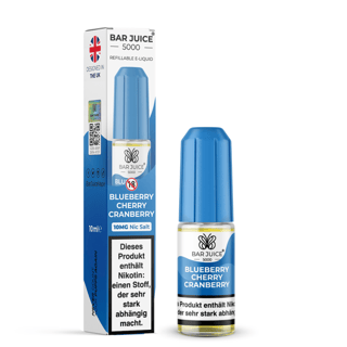 Bar Juice 5000 - Blueberry  Cherry Cranberry 10mg/ml NicSalt