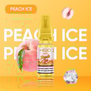 HQD Juice - Peach Ice 18mg/ml Nikotinsalz