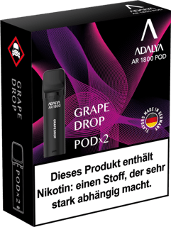 Adalya Alpha Pod - Grape Drop (2er Pack)