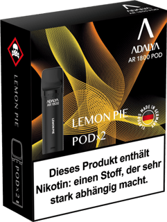 Adalya Alpha Pod - Lemon Pie (2er Pack)