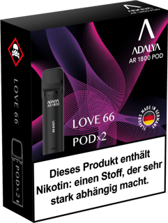 Adalya Alpha Pod - Love66 (2er Pack)