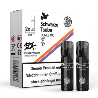 187 Strassenbande Pod - Schwarze Taube (2er Pack)