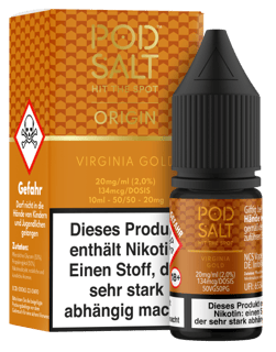 Pod Salt Origin Serie - Virginia Gold 20mg/ml