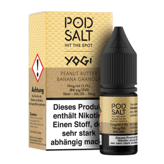 Pod Salt Fusion Serie - Peanut Butter Banana Granola Bar 11mg/ml