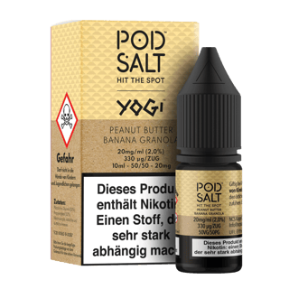 Pod Salt Fusion Serie - Peanut Butter Banana Granola Bar 20mg/ml