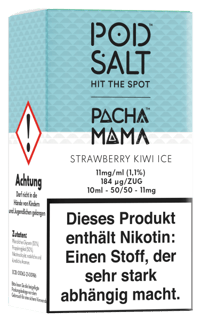 Pod Salt Fusion Serie - Strawberry Kiwi Ice 11mg/ml