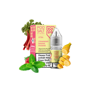Pod Salt Xtra Serie - Strawberry Banana Rhubarb 20mg/ml