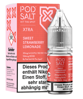 Pod Salt Xtra Serie - Sweet Strawberry Lemonade 20mg/ml