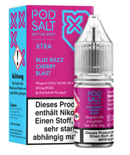 Pod Salt Xtra Serie - Blue Razz Cherry Blast 10mg/ml