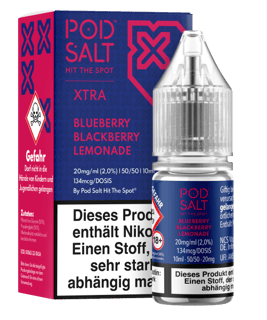 Pod Salt Xtra Serie - Blueberry Blackberry Lemonade 20mg/ml