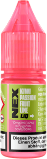 NexLiq NicSalts - Kiwi Passionfruit Lime 20mg/ml