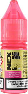 NexLiq NicSalts - Aqua Lemon 20mg/ml