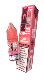 NexLiq NicSalts - Aqua Strawberry Nikotinfrei
