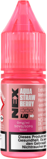 NexLiq NicSalts - Aqua Strawberry Nikotinfrei