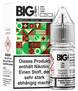 Big Tasty NicSalts - Lime Cola Libre 20mg/ml