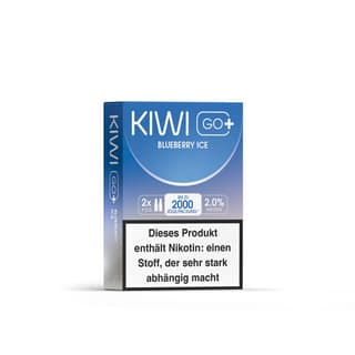 KIWI Go+ Pod - Blueberry Ice (2er Pack)