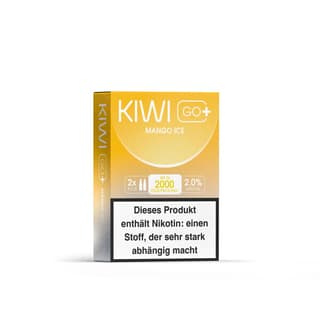 KIWI Go+ Pod - Mango Ice (2er Pack)