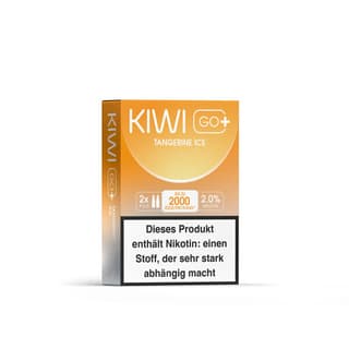 KIWI Go+ Pod - Tangerine Ice (2er Pack)