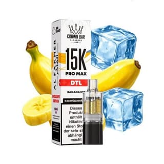 Al Fakher 15k Pro Max Pod - Banana Ice (DTL)