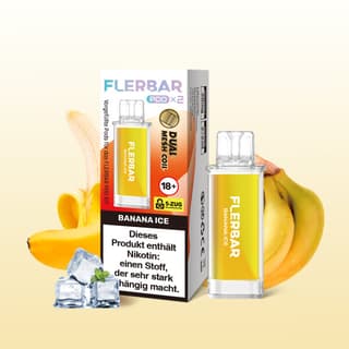 Flerbar Pod - Banana Ice (2er Pack)