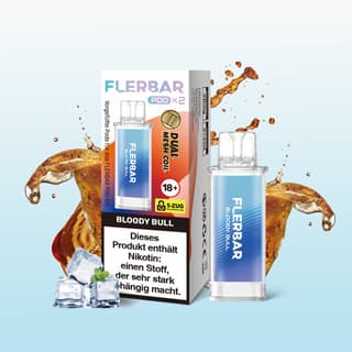 Flerbar Pod - Bloody Bull (2er Pack)