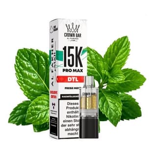 Al Fakher 15k Pro Max Pod - Fresh Mint (DTL)