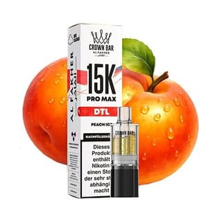 Al Fakher 15k Pro Max Pod - Peach Ice (DTL)