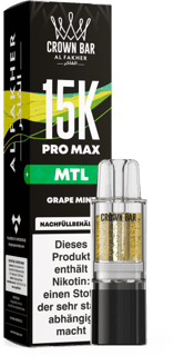 Al Fakher 15k Pro Max Pod - Grape Mint (MTL)