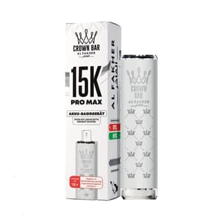 Al Fakher Pro Max 15k Akkutr&auml;ger - White