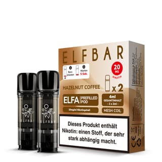 ELFA - Hazelnut Coffee 20mg/ml (2er Pack)