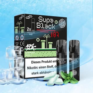 187 Strassenbande Pod - Supa Black (2er Pack)