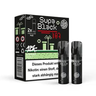187 Strassenbande Pod - Supa Black (2er Pack)