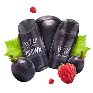 Al Fakher Crown Switch - Dark Grape &amp; Berry Ice (2er Pack)