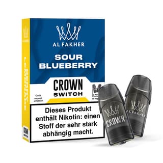 Al Fakher Crown Switch - Sour Blueberry (2er Pack)
