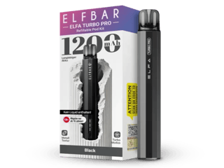 ELFA TURBO PRO KIT (Basisger&auml;t und 1 Pod) - Black