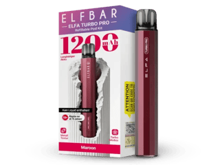 ELFA TURBO PRO KIT (Basisger&auml;t und 1 Pod) - Maroon