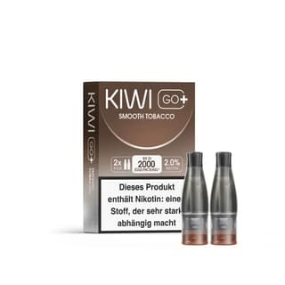 KIWI Go+ Pod - Smooth Tobacco (2er Pack)