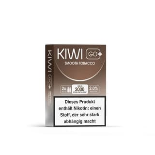 KIWI Go+ Pod - Smooth Tobacco (2er Pack)