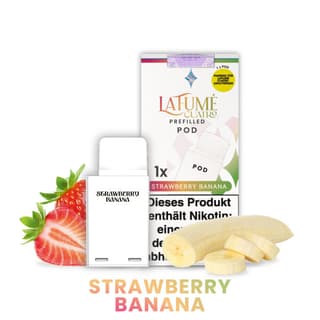 LaFume Cuatro Pod - Strawberry Banana