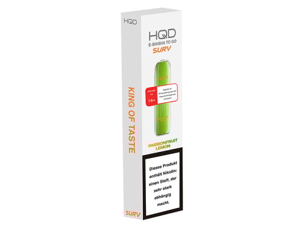 HQD Surv 18mg/ml - Passionfruit Lemon