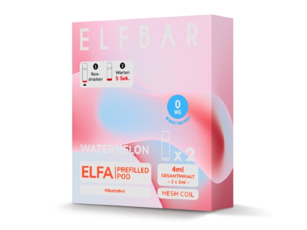 ELFA - Watermelon (2er Pack) Nikotinfrei