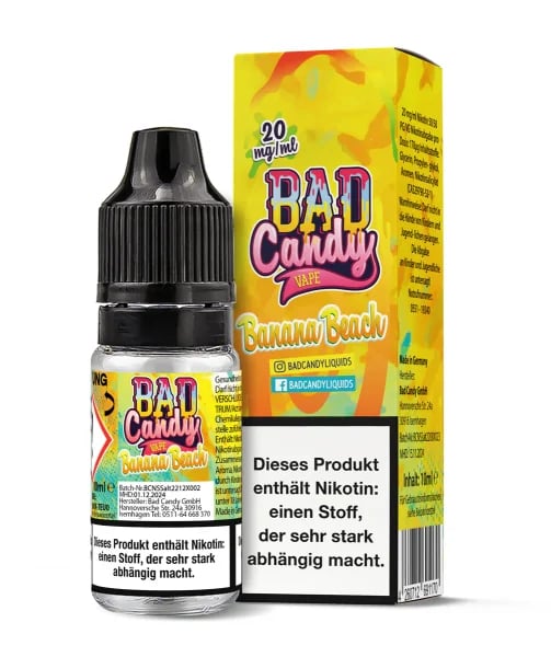 Bad Candy - Banana Beach 20mg/ml Nikotinsalz