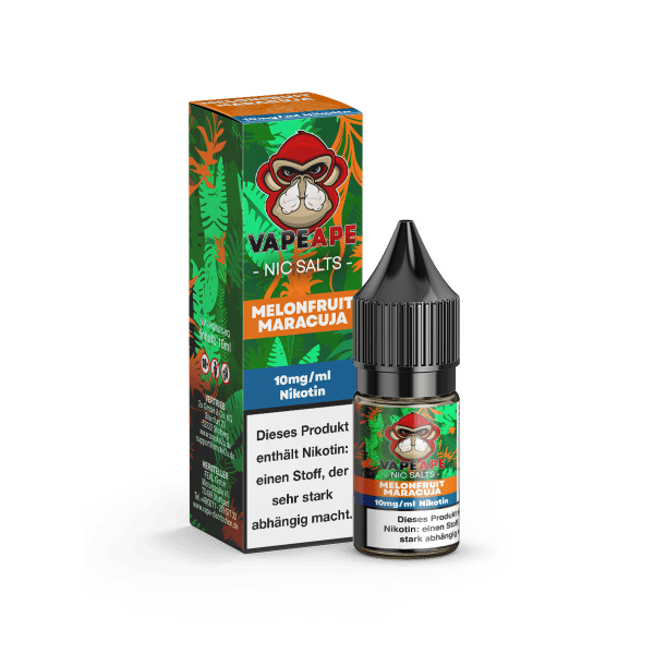 VapeApe Liquid - Melonfruit Maracuja 10mg/ml