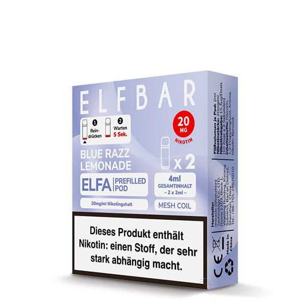 ELFA - Blue Razz Lemonade (2er Pack)