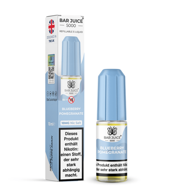 Bar Juice 5000 - Blueberry Pomegranate 10mg/ml NicSalt