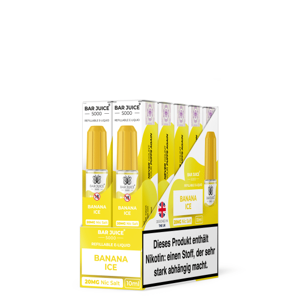 Bar Juice 5000 - Banana Ice 20mg/ml NicSalt
