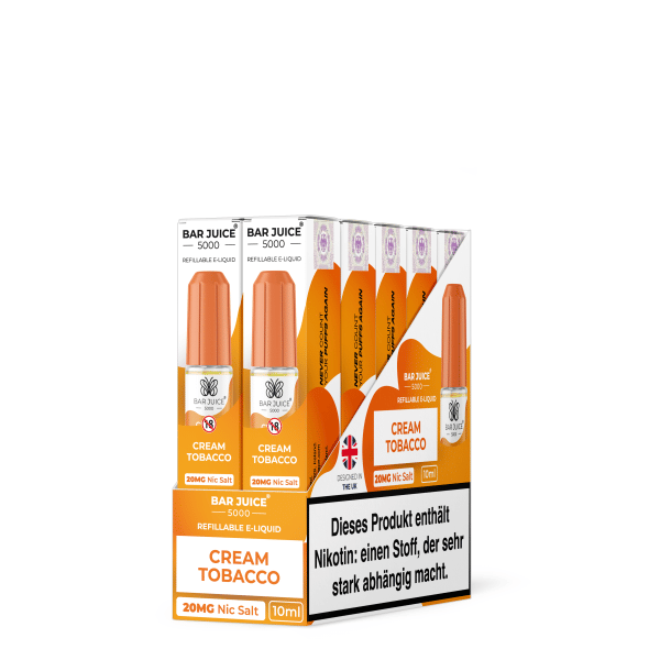 Bar Juice 5000 - Cream Tobacco 20mg/ml NicSalt