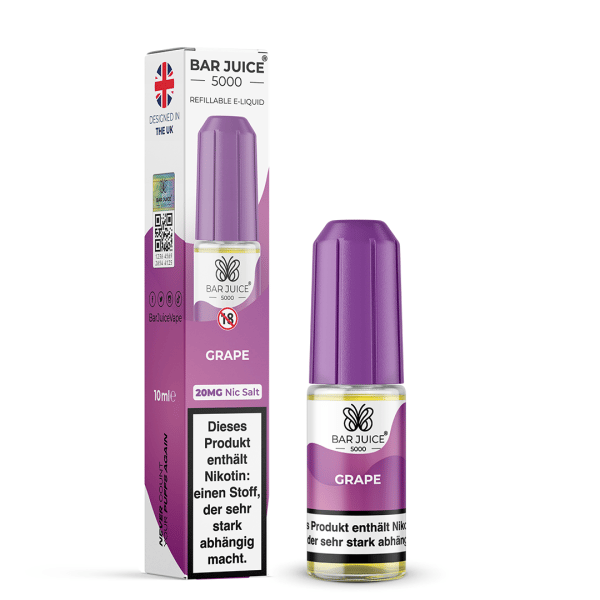 Bar Juice 5000 - Grape 20mg/ml NicSalt